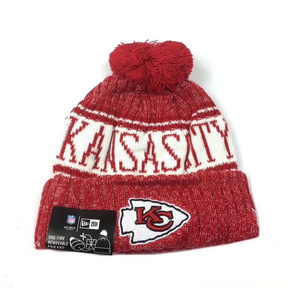 Kansas City Chiefs Knit Beanie Hat Red 